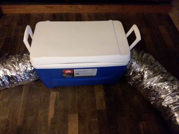 Pre Made Miner Cooler, Sound Reduction W/AC Ducting