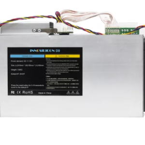 Innosilicon D9+ DecredMaster 2.8 TH/s