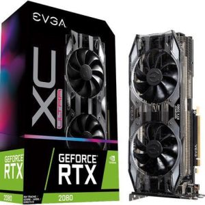 EVGA GeForce RTX 2080 XC ULTRA GAMING, 08G-P4-2183-KR, 8GB GDDR6, Dual HDB Fans & RGB LED