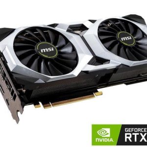 MSI GeForce RTX 2080 DirectX 12 RTX 2080 VENTUS 8G OC 8GB 256-Bit GDDR6 PCI Express 3.0 x16 HDCP Ready SLI Support Video Card