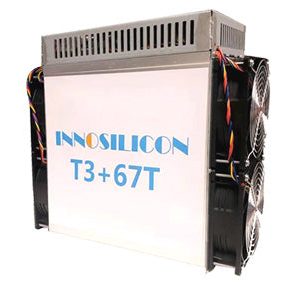 Innosilicon T3+ 67Th/s 3300W